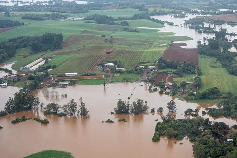 BBC reports that the floods have resulted in the death of more than 165 people, with many others still missing. In the poultry sector, Rio Grande do Sul state reported 1.2 million dead birds due to floods. Photo: Secom (Secretaria de Comunicação do Rio Grande do Sul)