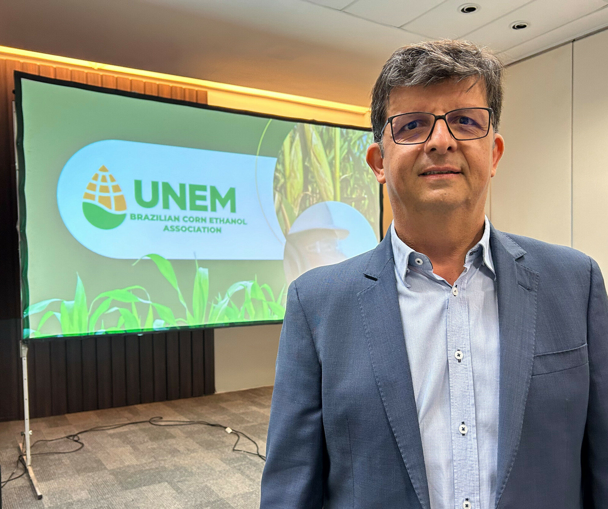 Guilherme Nolasco is president of Brazil’s National Corn Ethanol Union (UNEM). He expects the world’s need for ethanol to more than double by 2033.