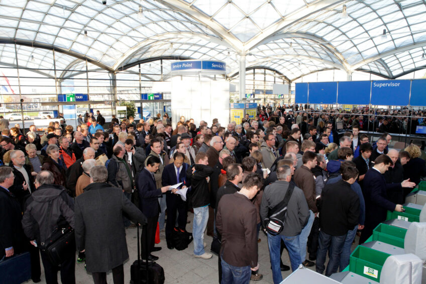 Eurotier 2024 will host over 2,165 exhibitors from 52 countries. Photo: EuroTier/Henk Riswick