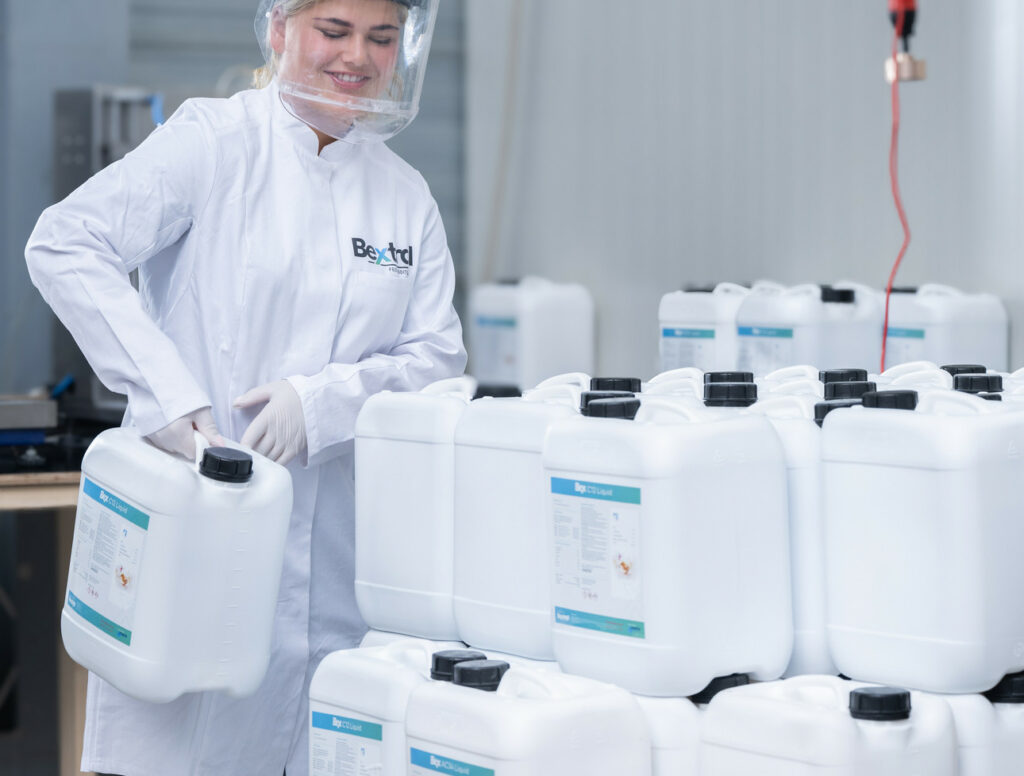 Bextral produces all its feed additives in-house ensuring high-quality, consistent products tailored to meet the evolving needs of livestock production. Photo: Gijs Proost