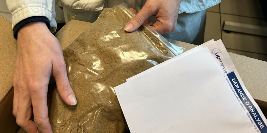 This analytical technique uses the interaction of X-rays with finished feed to determine its elemental composition. Photo: ADM